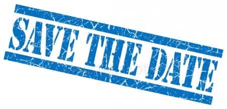 "save the date" graphic