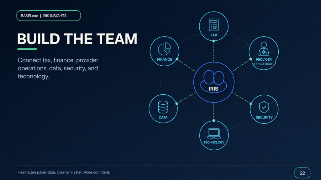 Building an IRIS Transition Team for Healthcare 1099 Reporting - BASELoad IRIS Insights